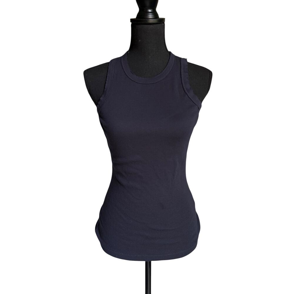 Crown Jewel Calistoga Crew Tank (Black) - Medium